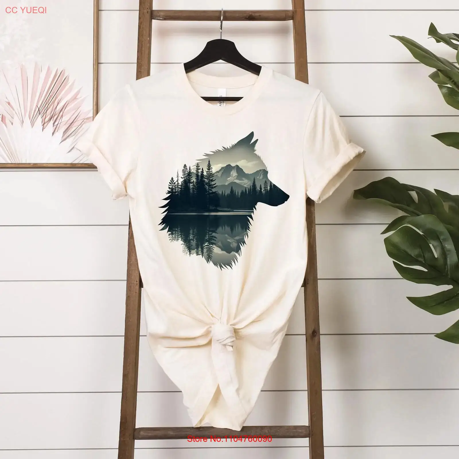 Outdoor Adventure Enthusiast - Nature Inspired Wolf T Shirt Outdoor