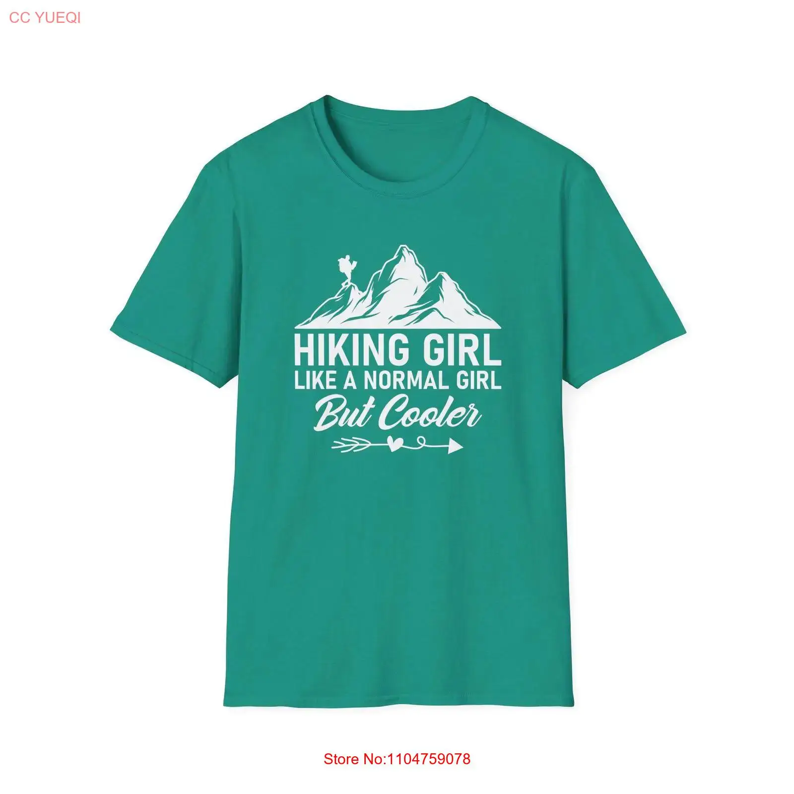 Outdoor Adventure Girls - Hiking Girl T Shirt Camp Camping