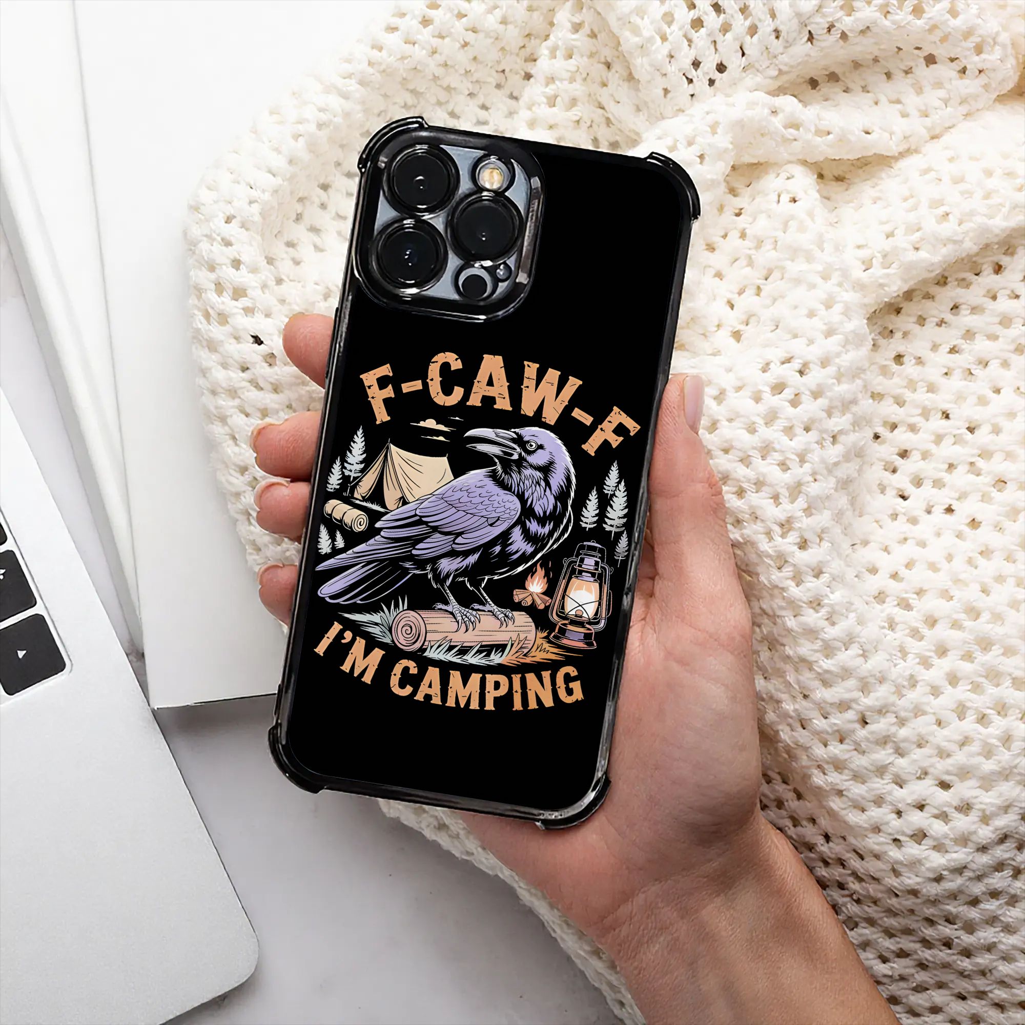 Funny Raven F CAW F I'm Campin - огляд і ціна Outdoor Adventures