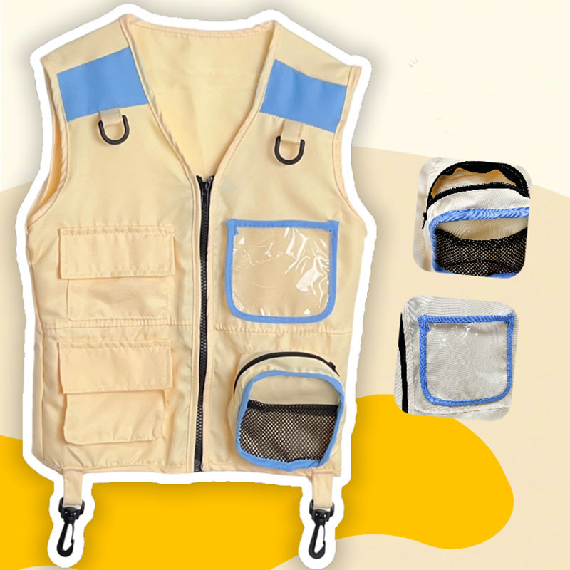 Children Explorer Vest Pretend - огляд і ціна Outdoor Adventure Girls