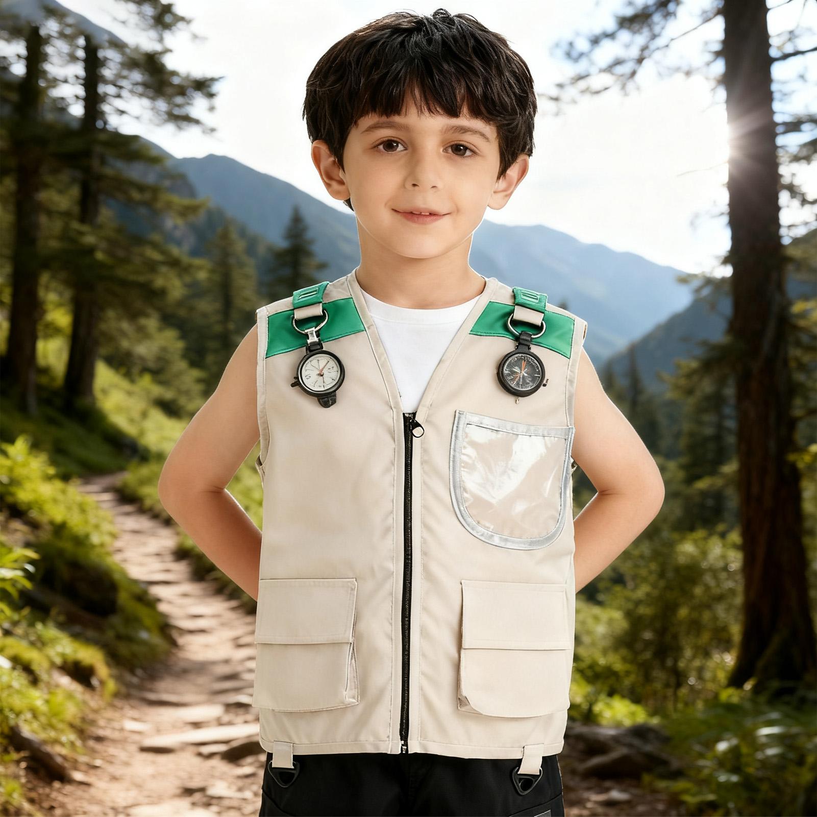 Kids Explorer Vest Costume Saf - огляд і ціна Outdoor Adventure Kit
