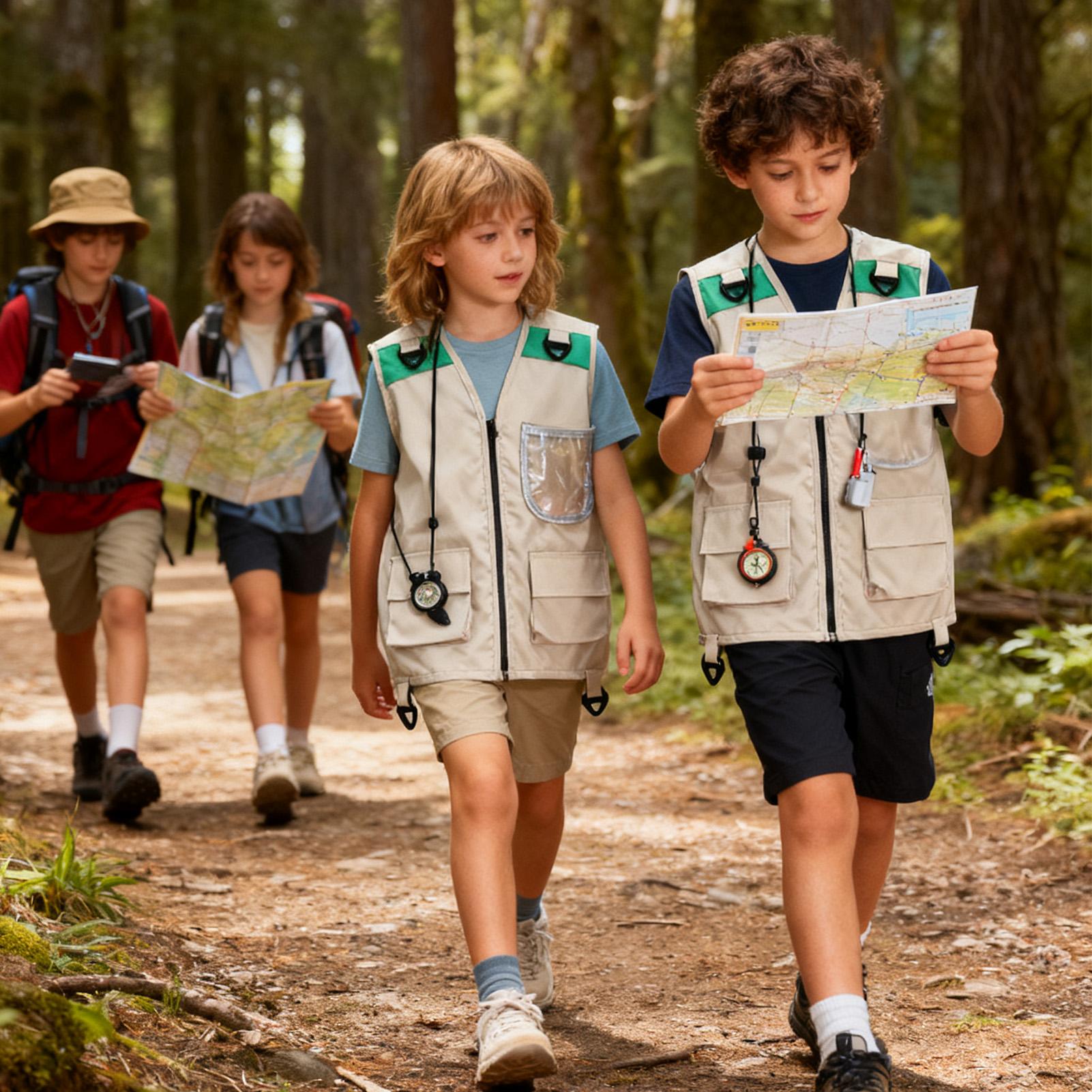 Kids Explorer Vest Costume Saf - огляд і ціна Outdoor Adventure Kit