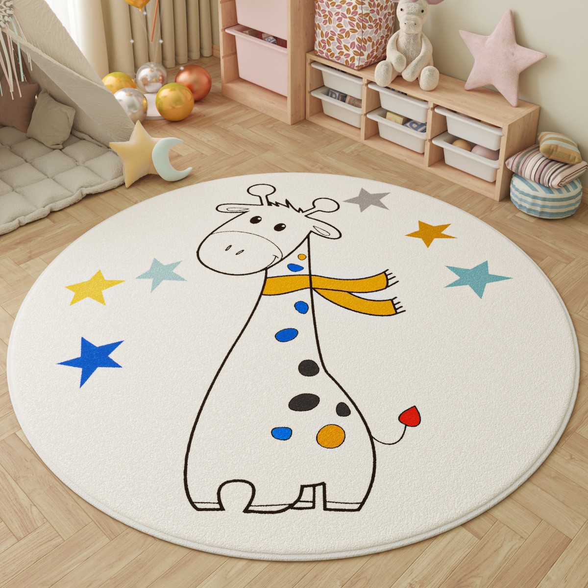 Fun in the Park Kids Round Rug - огляд і ціна Outdoor Adventure With Kids