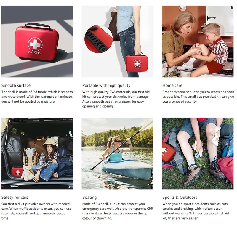 Portable First Aid Kit For Out - огляд і ціна Outdoor Adventure Kit