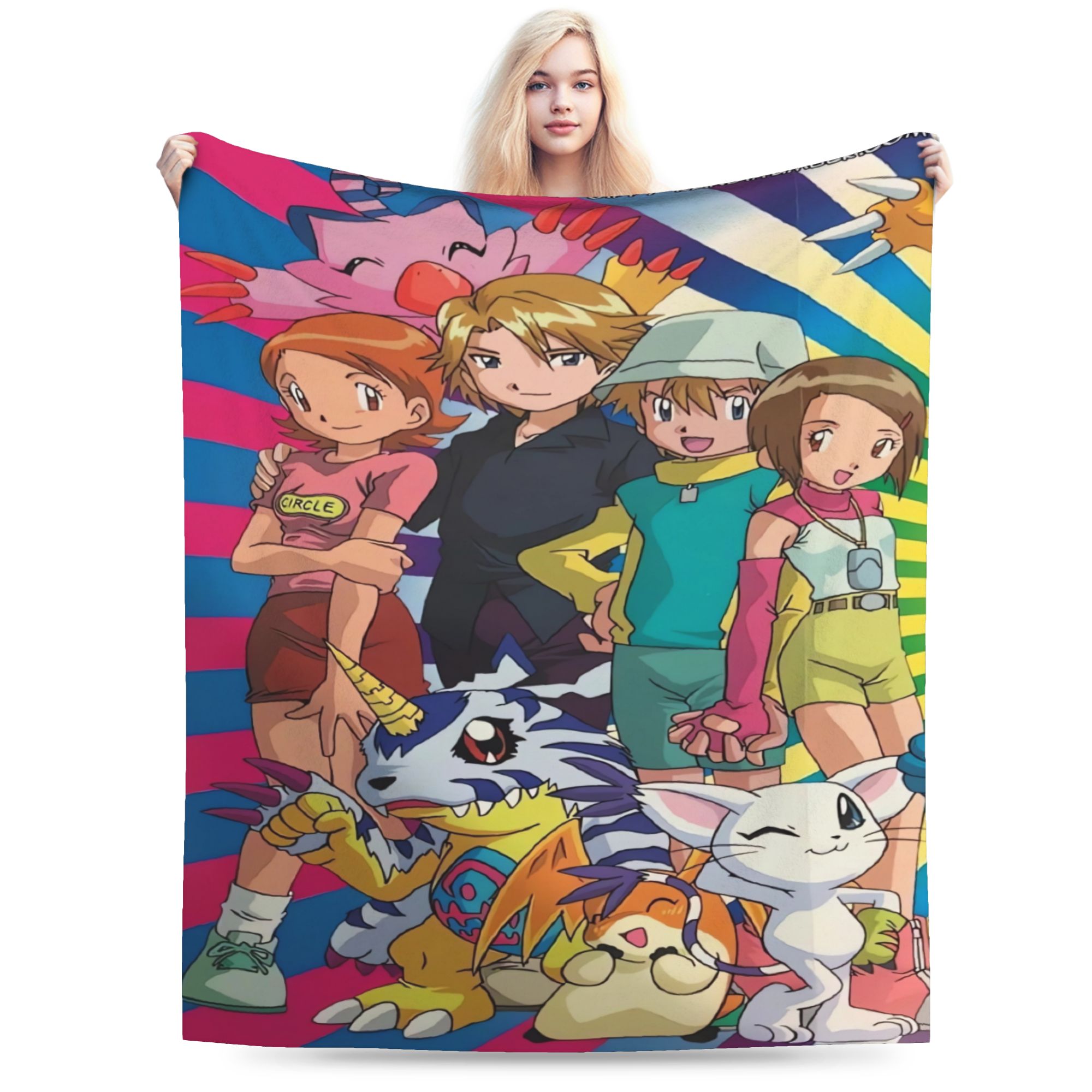 Digimon Adventure  Blankets Qu - огляд і ціна Outdoor Adventure Girls