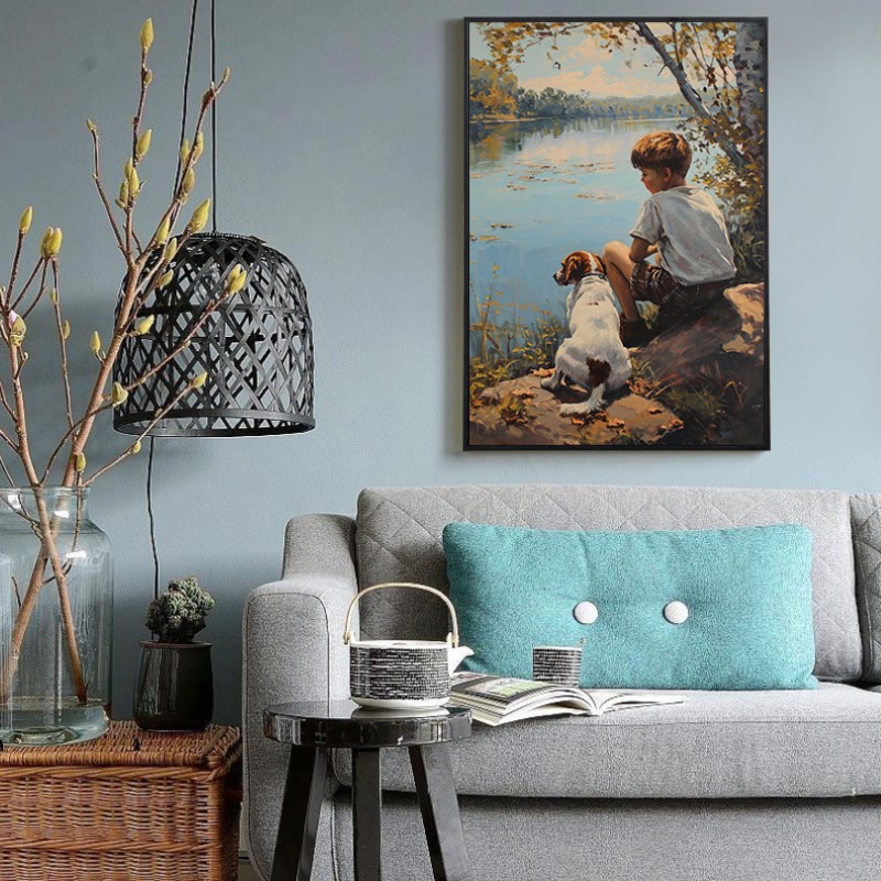 Vintage Boys Room Art Poster B - огляд і ціна Outdoor Adventure With Kids