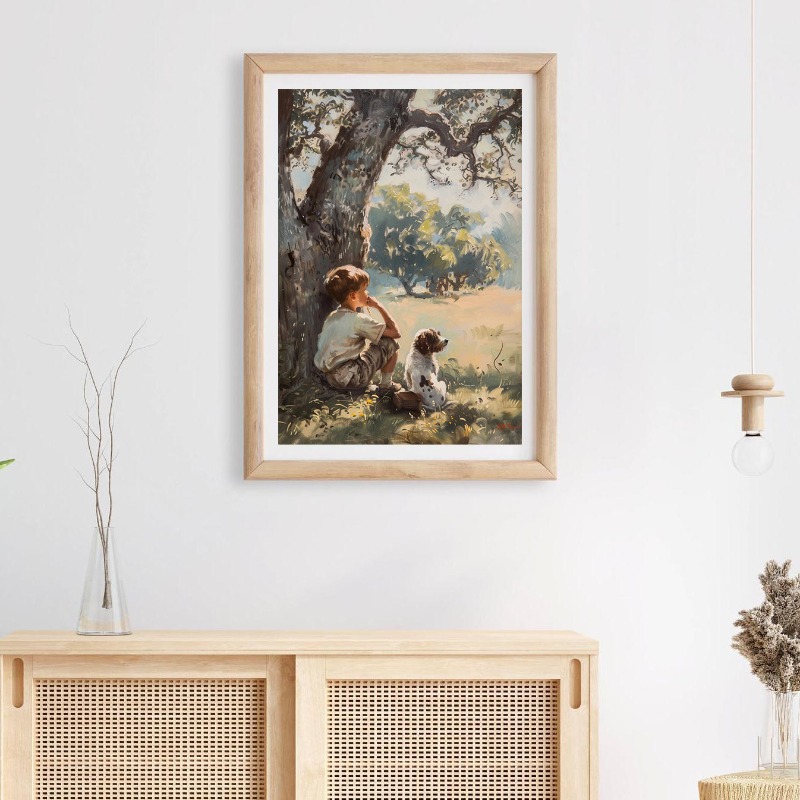 Vintage Boys Room Art Poster B - огляд і ціна Outdoor Adventure With Kids