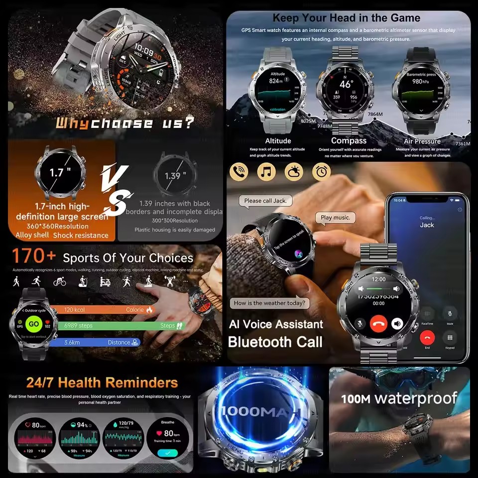 New Outdoor Adventure Men GPS  - огляд і ціна Outdoor Adventure Hours