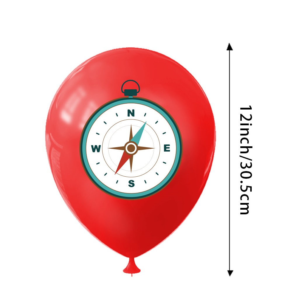 9pcs Happy Camping Balloon, Ou - огляд і ціна Outdoor Adventure Girls