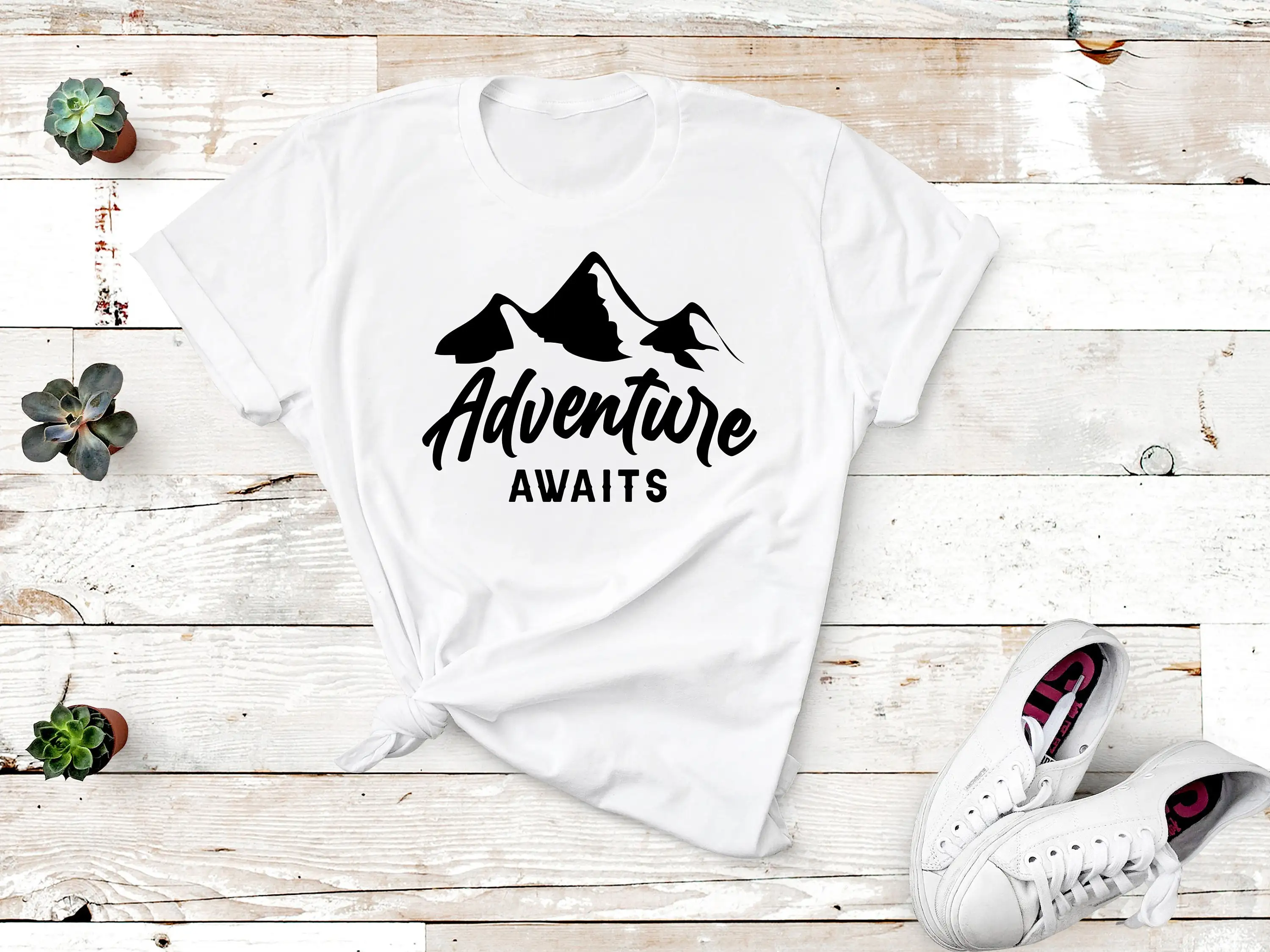 Adventure Awaits T Shirt Hikin - огляд і ціна Outdoor Adventure Mountaintop Backpack