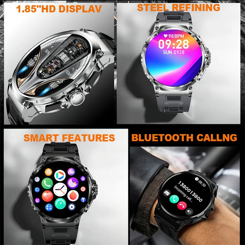 Hot Men Smart Watch 710mAh Out - огляд і ціна Outdoor Adventure Hours