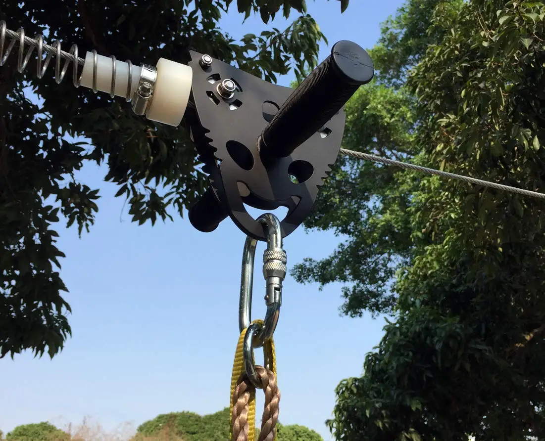 Upgraded 120ft Zip Line Kit fo - огляд і ціна Outdoor Adventure Kit