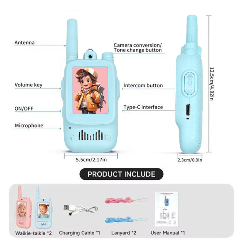 2pcs kids Video Walkie Talkie  - огляд і ціна Outdoor Adventure With Kids