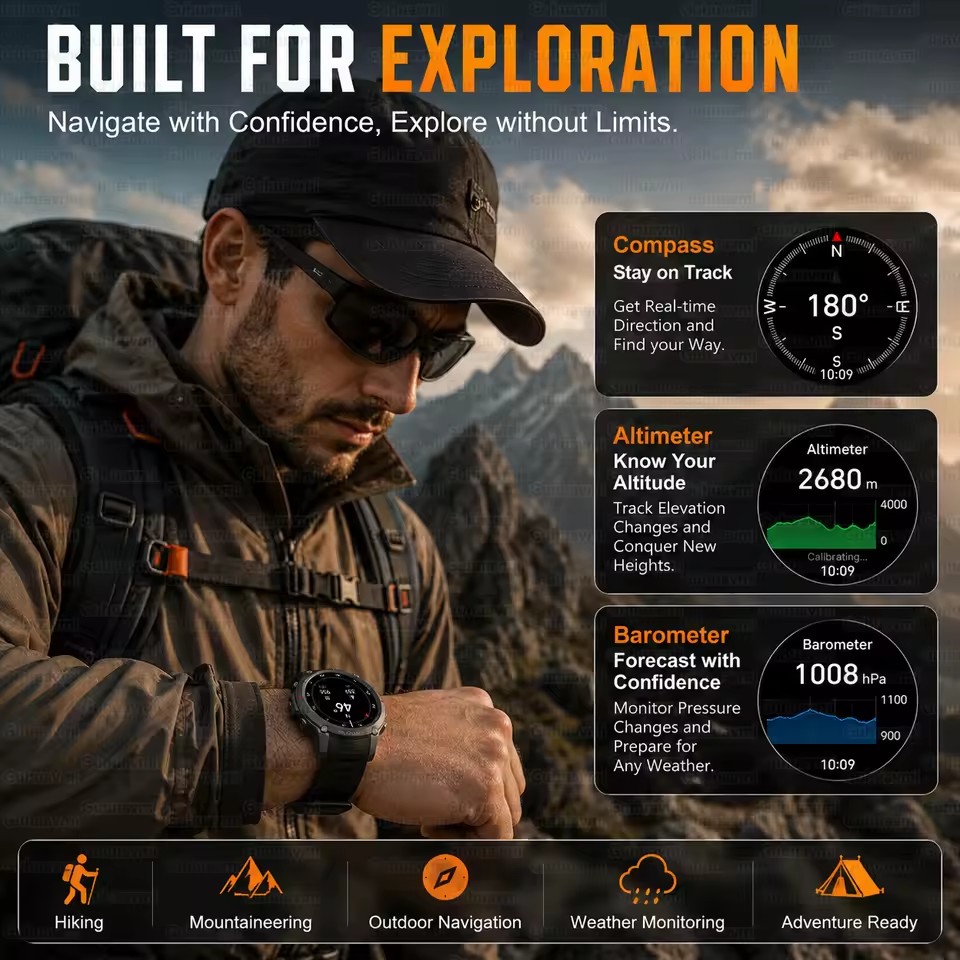 New Built-in GPS Outdoor Adven - огляд і ціна Outdoor Adventure Hours